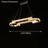 WOMO Circular Led Crystal Chandelier-WM2399 thumbnail