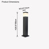WOMO Square Bollard Light-WM9109 thumbnail