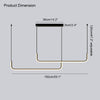 WOMO Tube Linear Pendant Light-WM2001 thumbnail