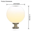 WOMO Globe Outdoor Pillar Light-WM9217 thumbnail