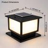 WOMO Solar Pillar Light-WM9219 thumbnail