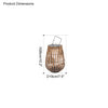 WOMO Outdoor Solar Hanging Lantern-WM9005 thumbnail