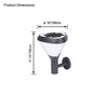 WOMO Solar Wall Light-WM9098 thumbnail