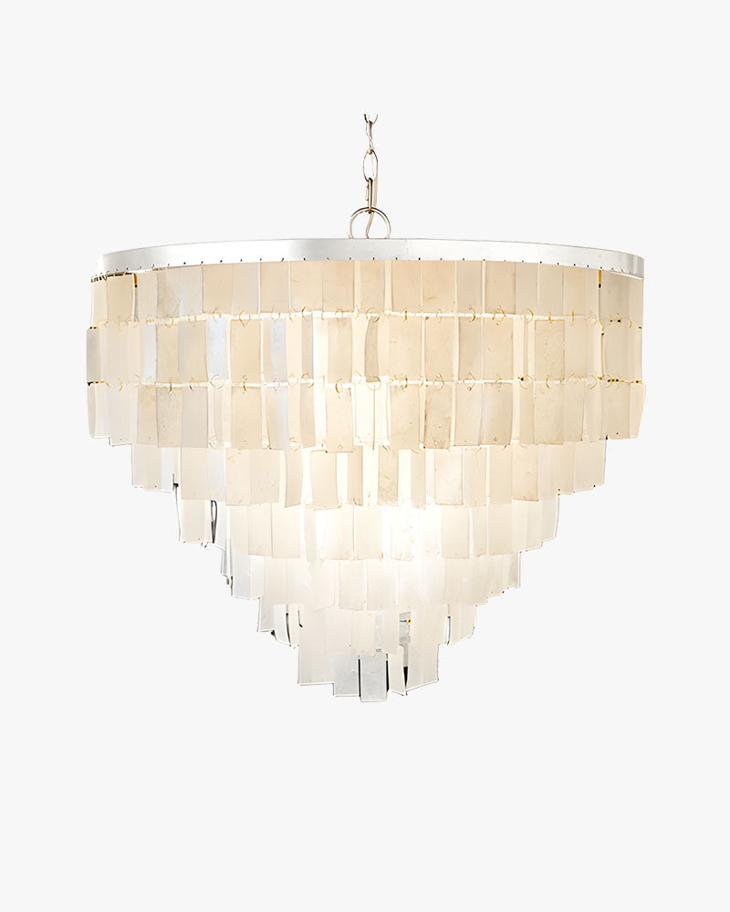 WOMO Art Deco Cone Shell Chandelier-WM3207