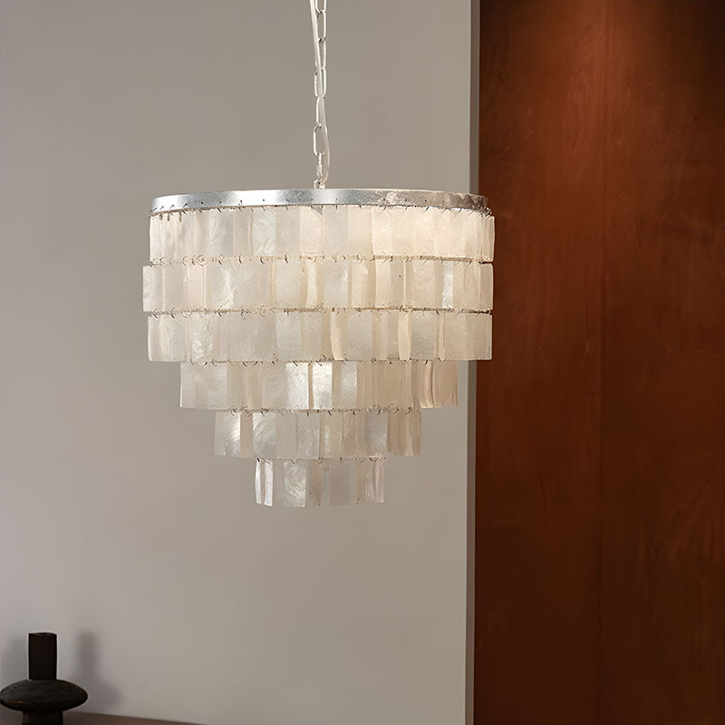 WOMO Art Deco Cone Shell Chandelier-WM3207