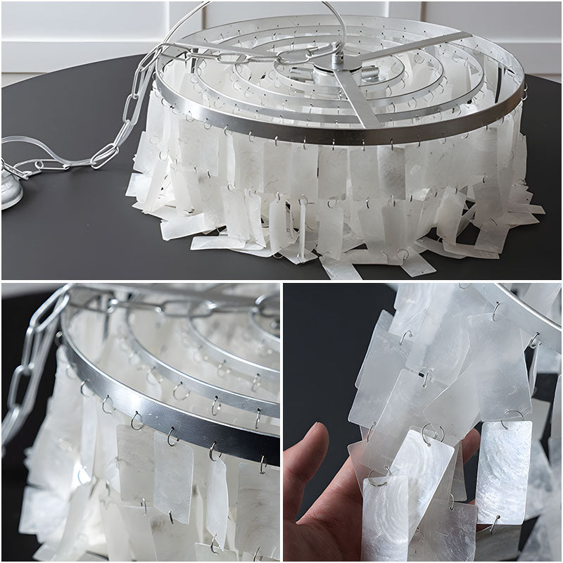 WOMO Art Deco Cone Shell Chandelier-WM3207