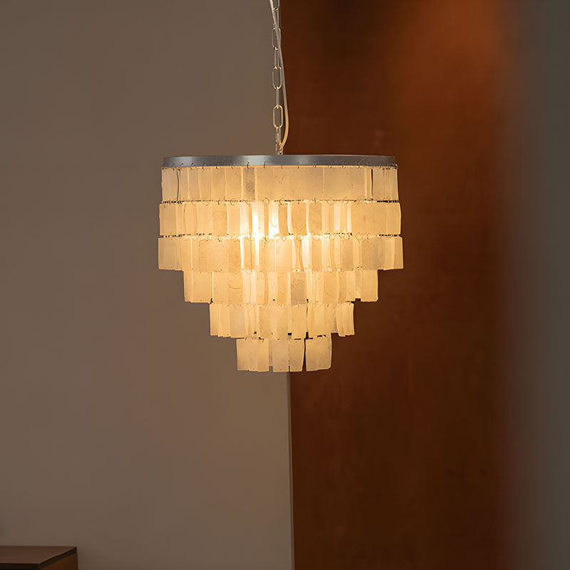 WOMO Art Deco Cone Shell Chandelier-WM3207