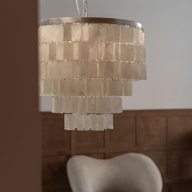 WOMO Art Deco Cone Shell Chandelier-WM3207
