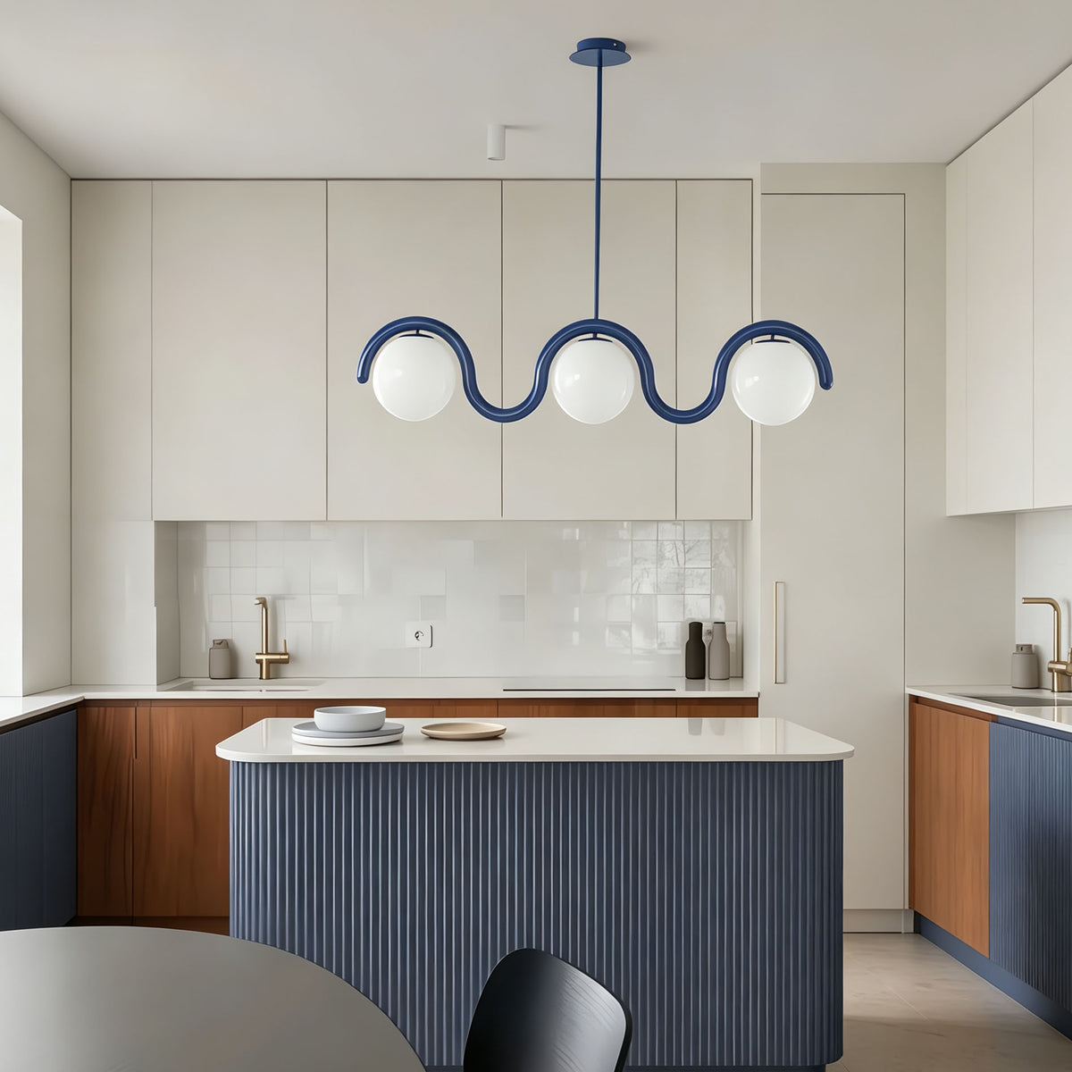WOMO Modern Minimalist Linear Pendant Light-WM3211