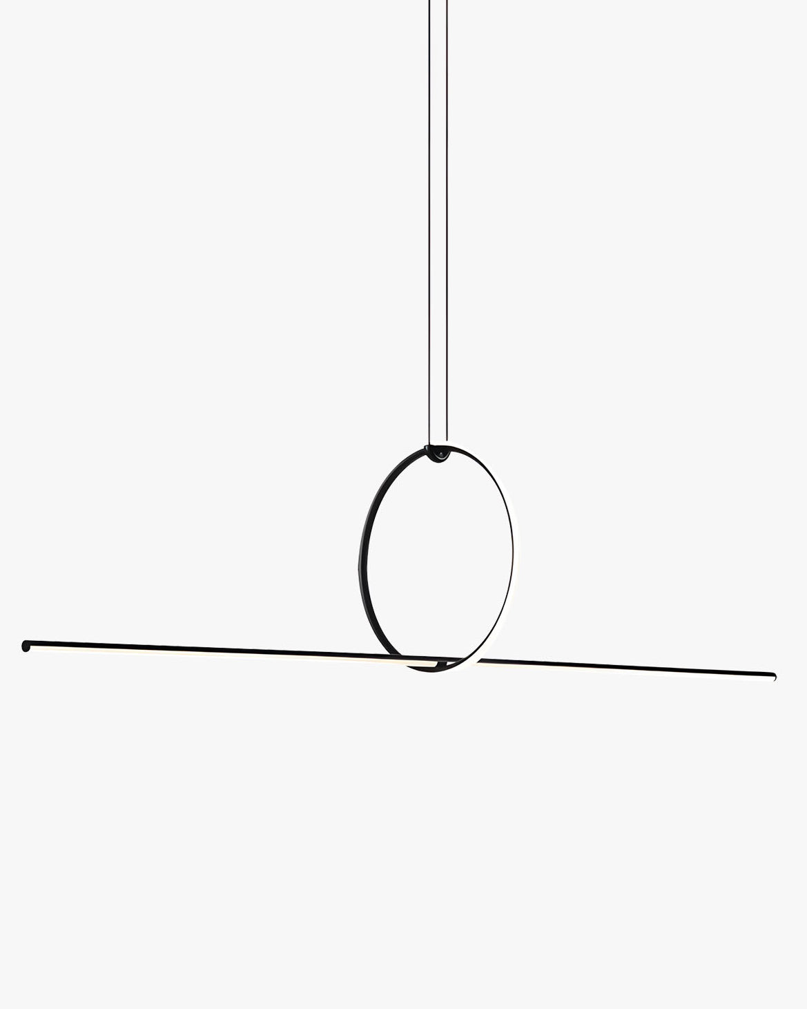 WOMO Minimalist Ring & Linear Bar Combination Chandelier-WM3227