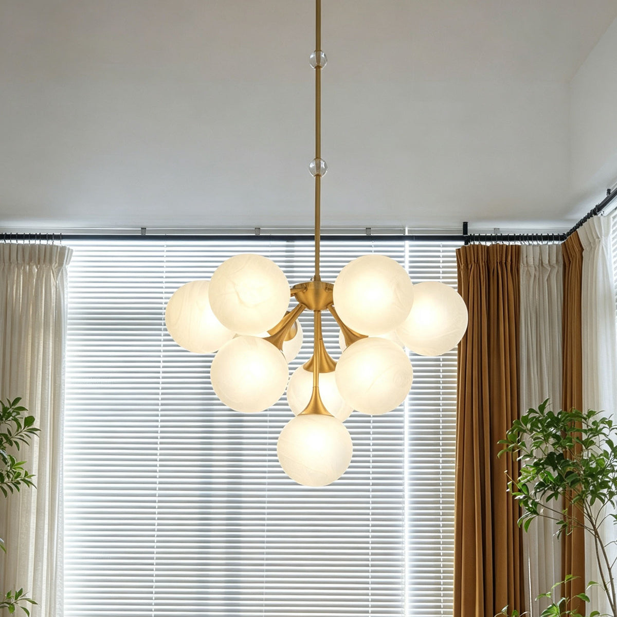 WOMO Glass Bubble Pendant Light-WM3232