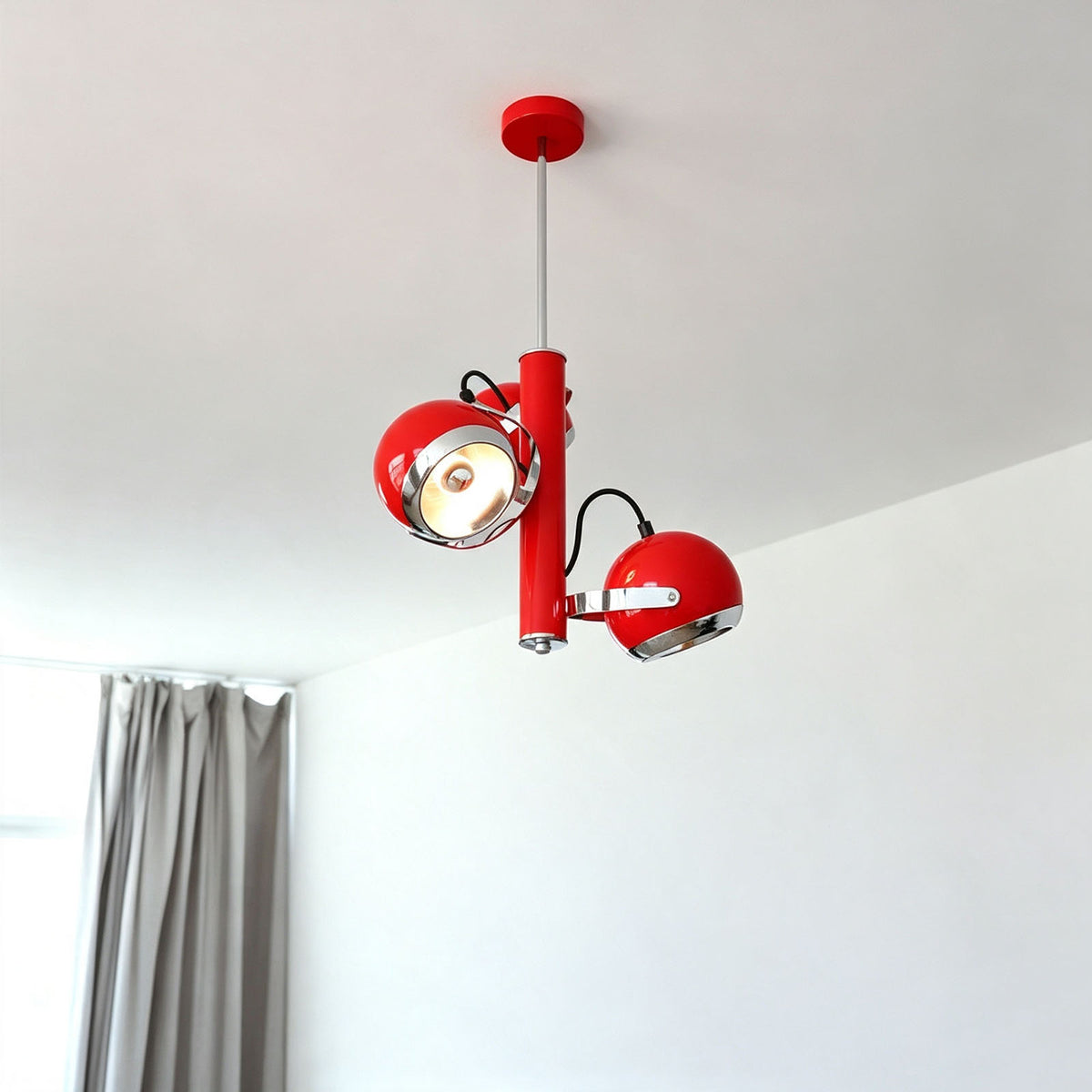 WOMO Memphis Multi‑head Globe Pendant Light-WM3240