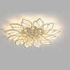 WOMO Big Flower Crystal Flush Mount Ceiling Light-WM1107 thumbnail