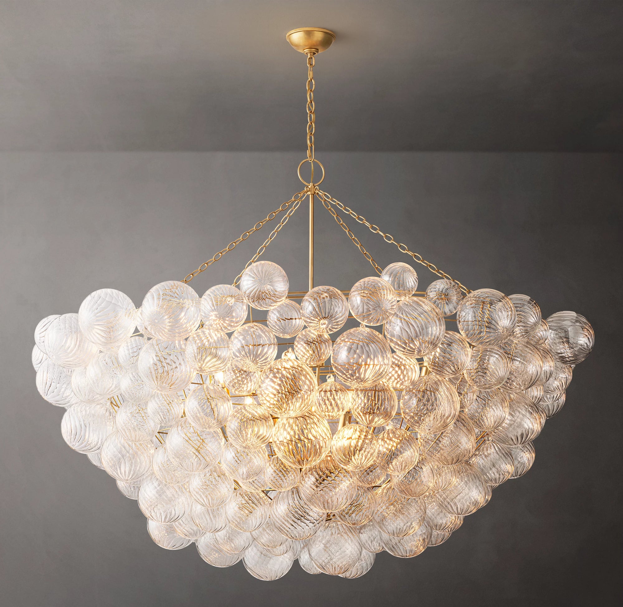 WOMO Glass bubble Chandelier - Talia