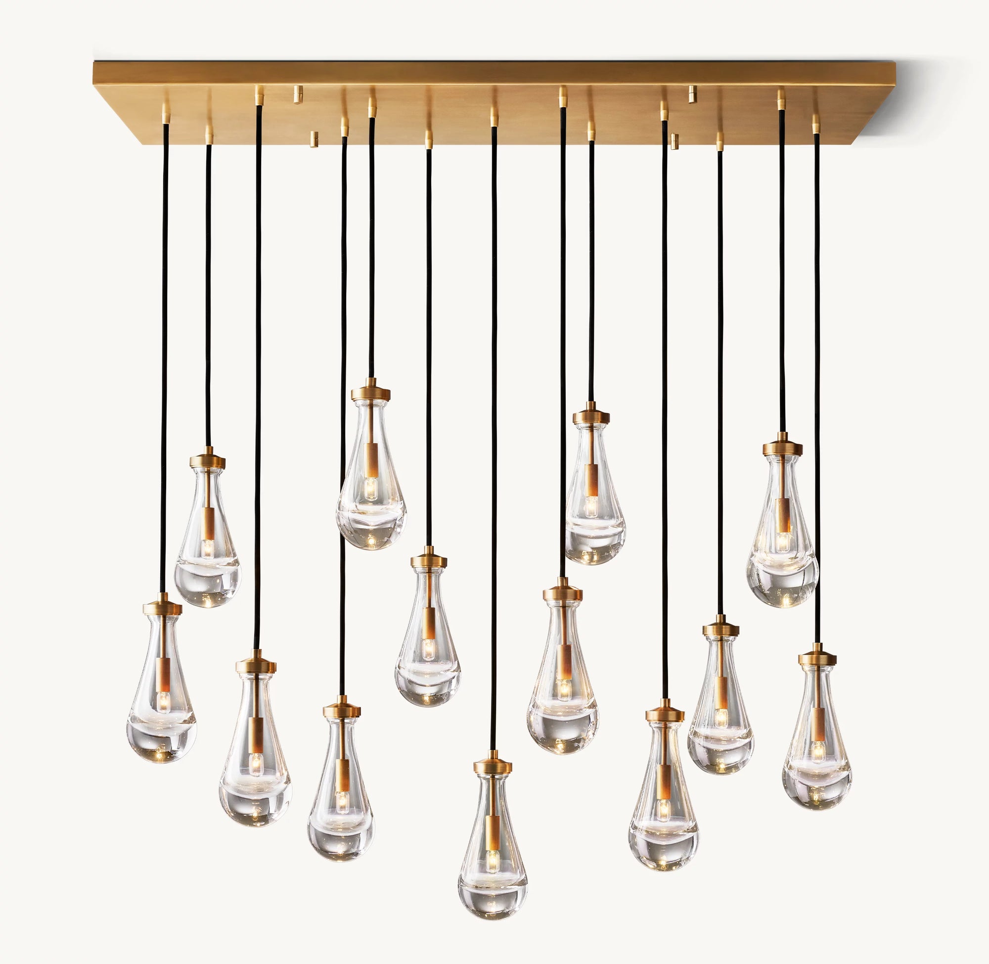 WOMO Raindrop Linear Chandelier – Ava
