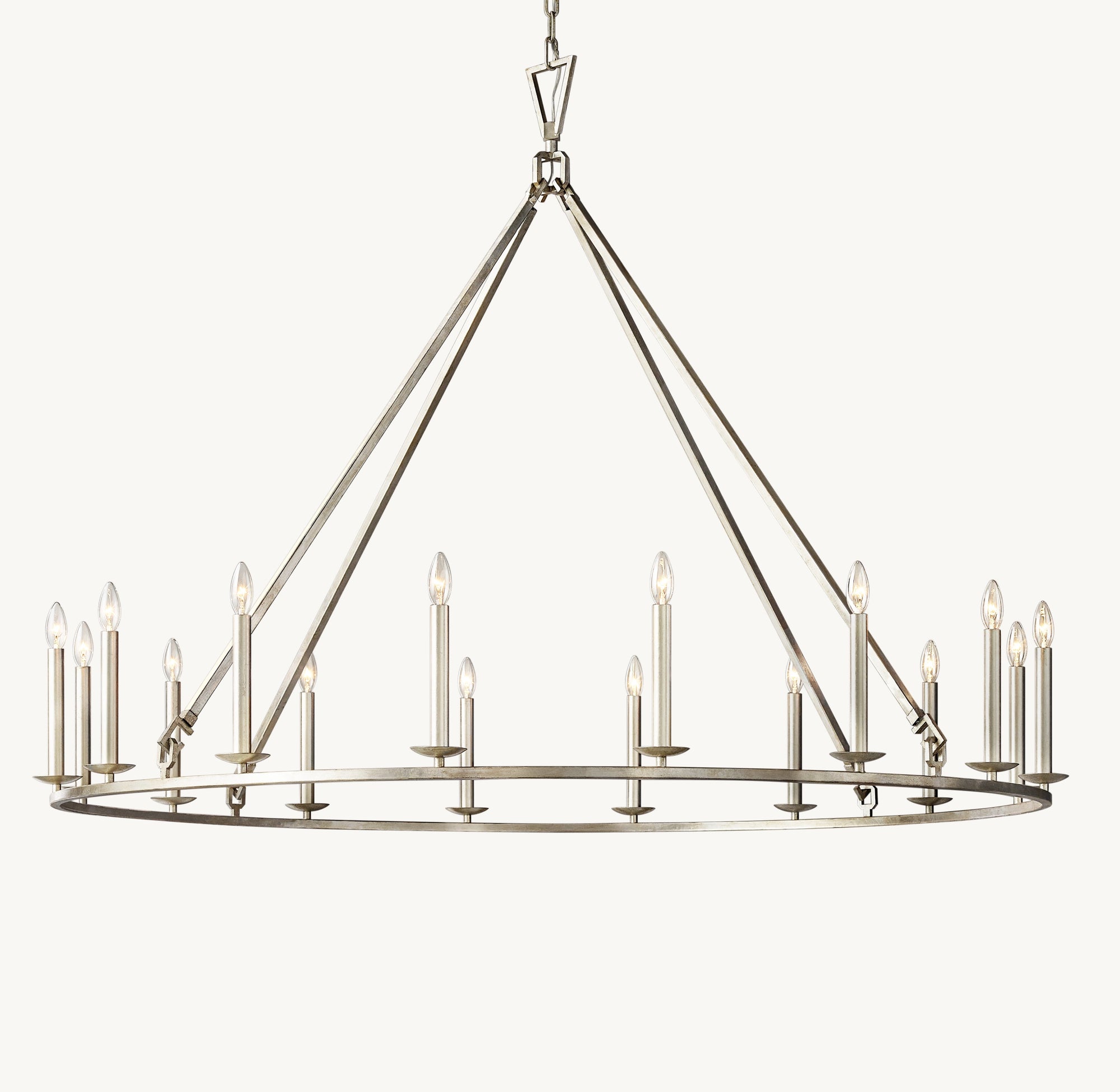 WOMO Candelabra Round Chandelier – Openwork
