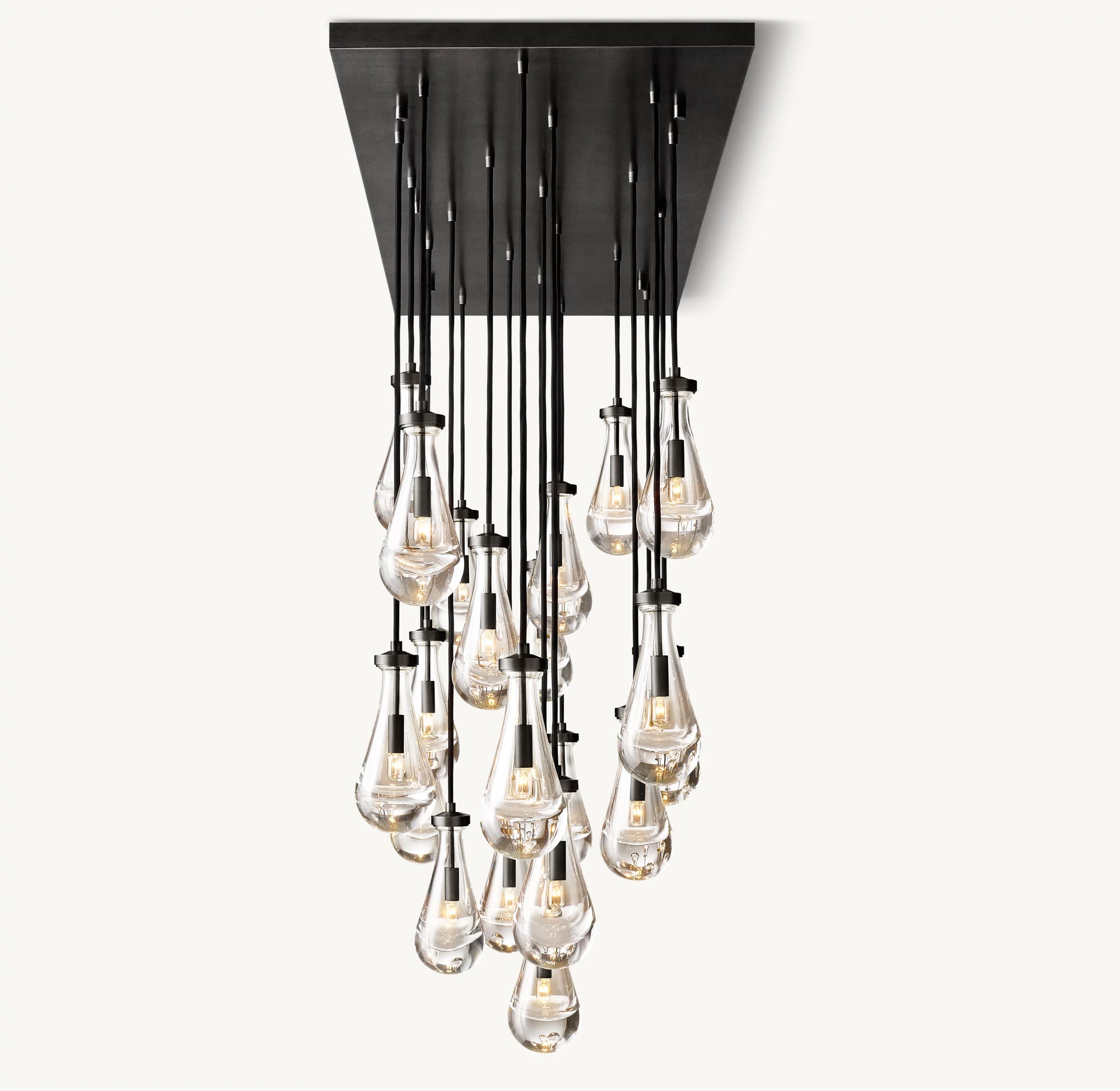 WOMO Raindrop Linear Chandelier – Ava