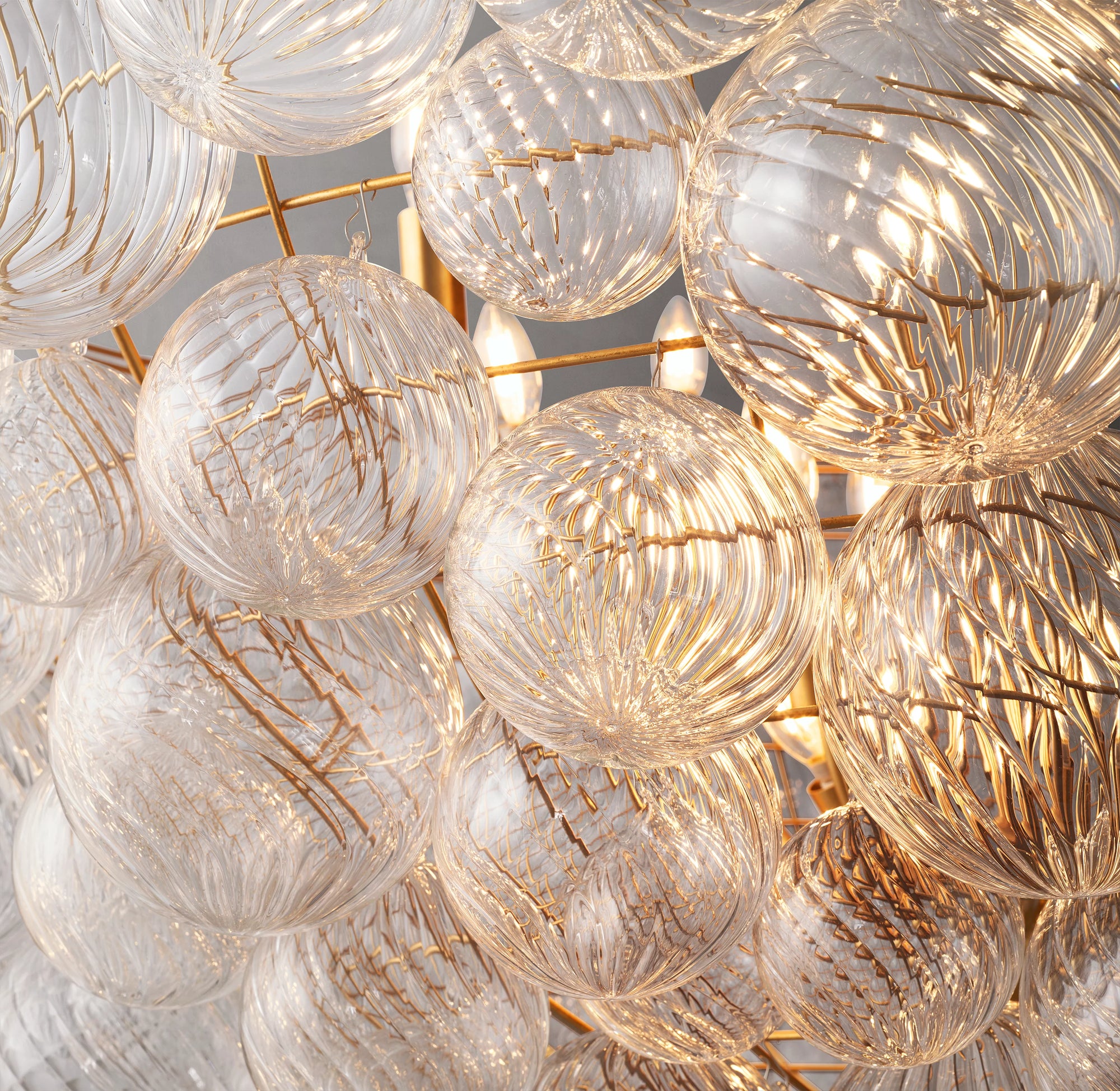 WOMO Glass bubble Chandelier - Talia