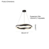 WOMO Wave Circular LED Chandelier-WM2195 thumbnail