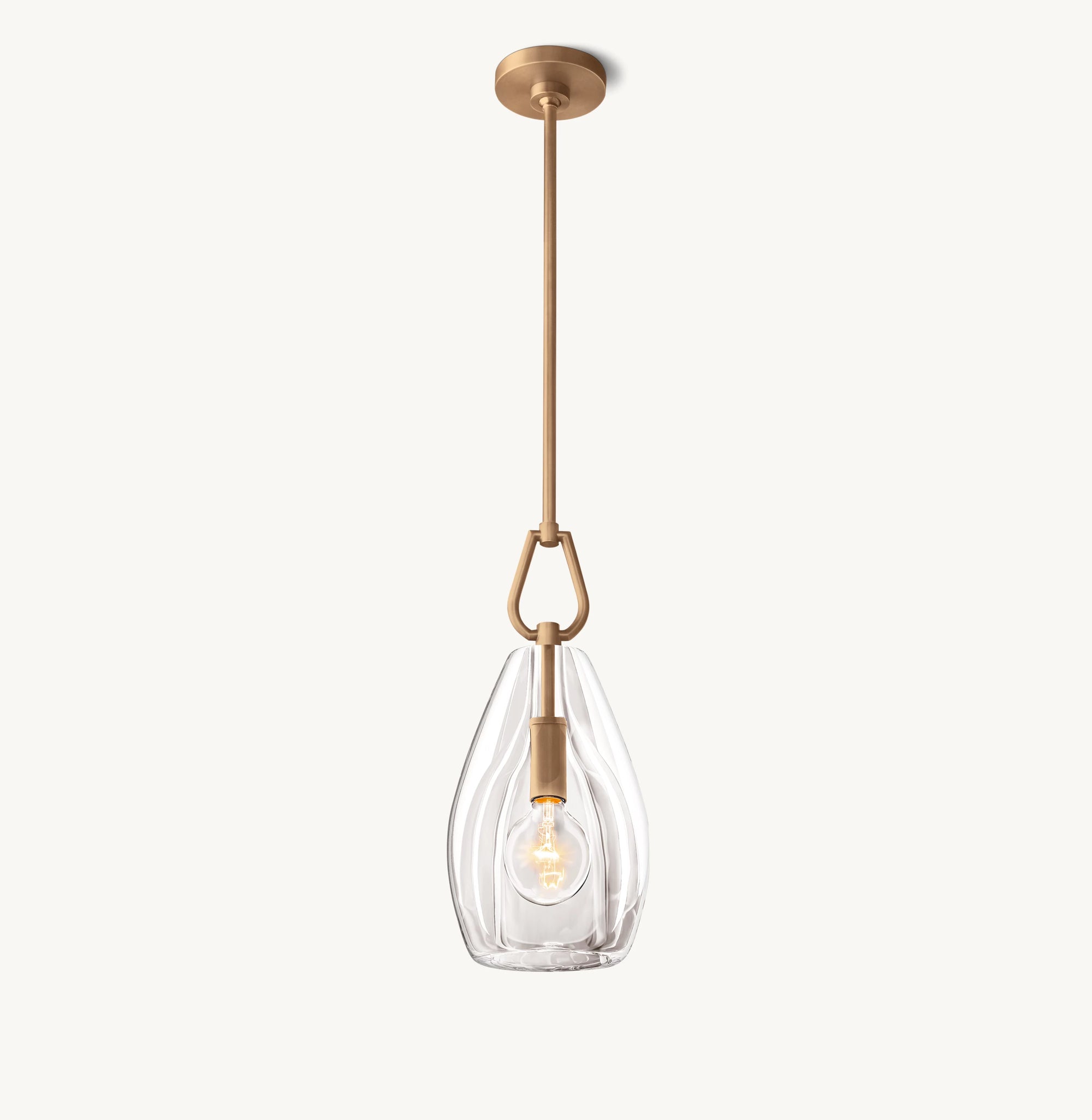 WOMO Flute Crystal Pendant Light - Botanist