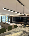 WOMO Extra Long Linear Pendant Light-WM2011 thumbnail