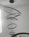 WOMO Tiered Ring LED Chandelier-WM2159 thumbnail