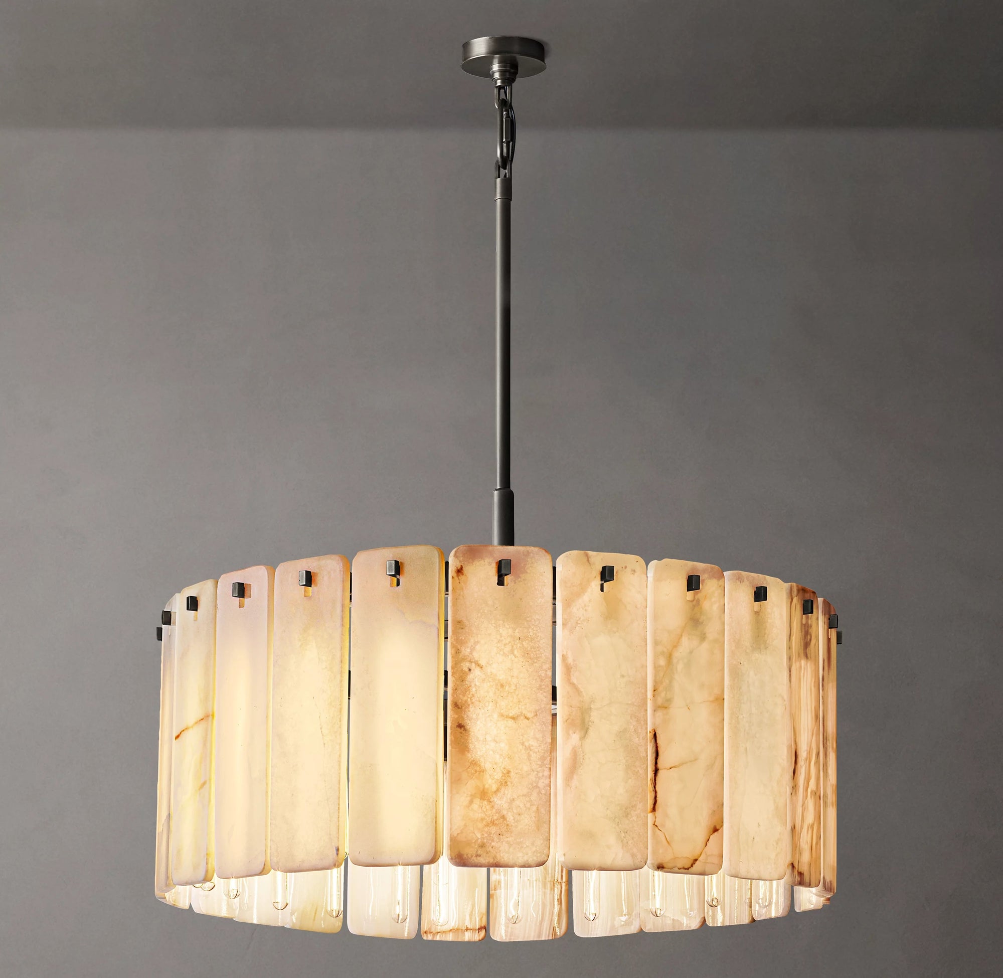 WOMO Alabaster Round Chandelier - Calamette