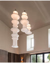 WOMO Long Lantern Silk Pendant Light-WM2600 thumbnail