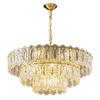 WOMO Textured Glass Tiered Chandelier-WM2177 thumbnail