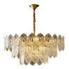 WOMO Tiered Textured Glass Chandelier-WM2208 thumbnail