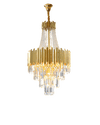 WOMO Tiered Gold Crystal Chandelier-WM2207 thumbnail