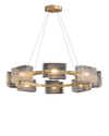 WOMO Textured Glass Round Chandelier-WM2174 thumbnail