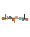 WOMO Colorful Sculptural Art Wall Sconce-WM6080 thumbnail