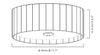 WOMO Drum Alabaster Ceiling Light-WM1139 thumbnail