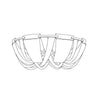 WOMO Bowl Fringe Flush Mount Ceiling Light-WM1137 thumbnail