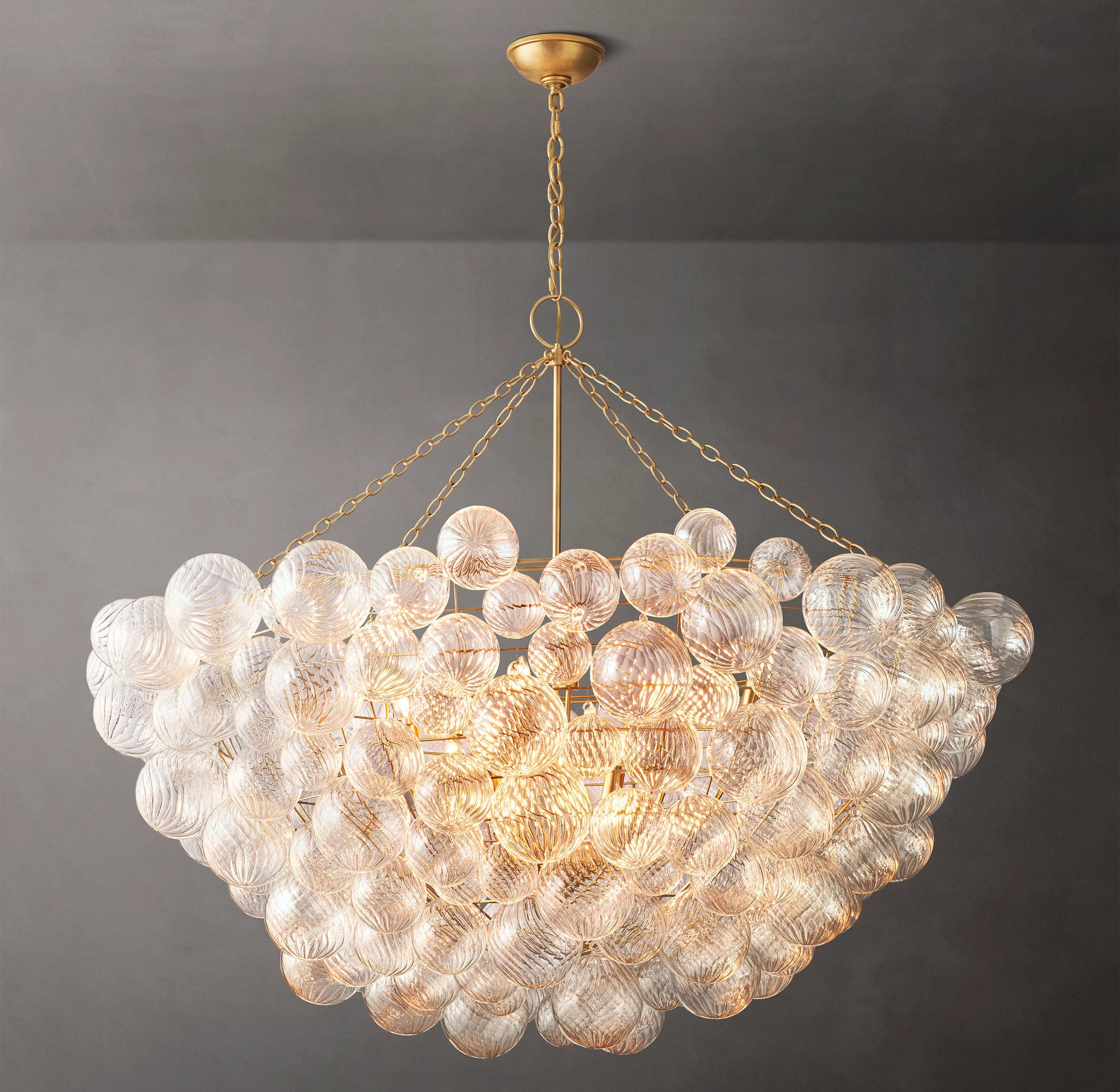 WOMO Glass bubble Chandelier - Talia