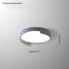 WOMO Round Asymmetrical Flush Mount Ceiling Light-WM1060 thumbnail