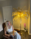 WOMO Feather Palm Tree Floor Lamp-WM7000 thumbnail