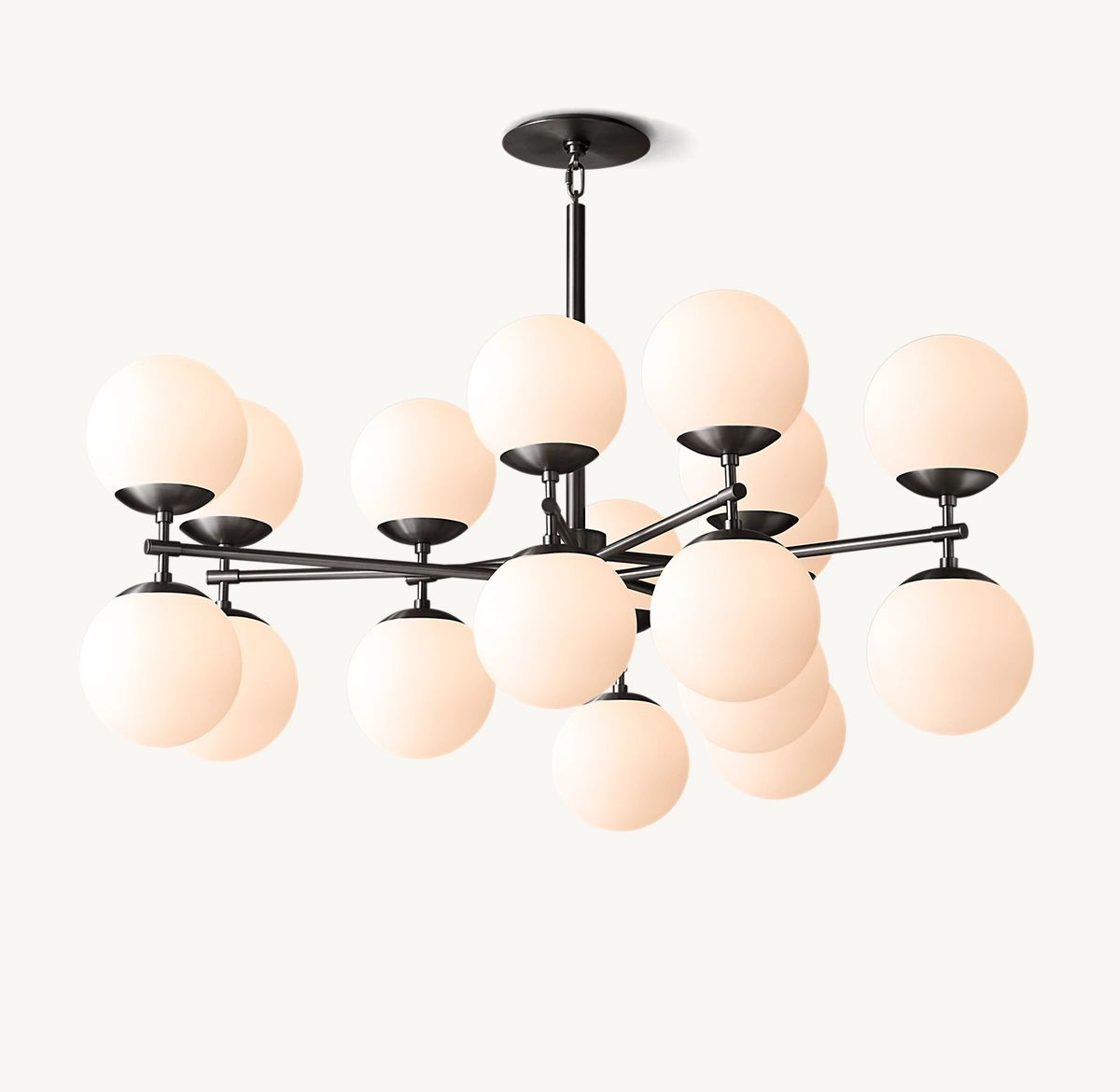 WOMO Alabaster Bubble Chandelier - Cirque
