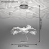 WOMO Leaf Uplight Chandelier-WM2289 thumbnail