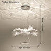 WOMO Leaf Uplight Chandelier-WM2289 thumbnail