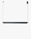 WOMO Black Linear Pendant Light-WM2182 thumbnail