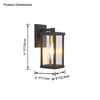 WOMO Outdoor Wall Lantern-WM9157 thumbnail