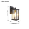 WOMO Outdoor Wall Lantern-WM9157 thumbnail