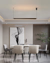 WOMO Black Linear Pendant Light-WM2182 thumbnail