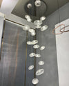 WOMO Cascading Blown Glass Pendant Chandelier-WM2101b thumbnail