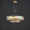 WOMO Enamel Round Brass Chandelier-WM2335 thumbnail