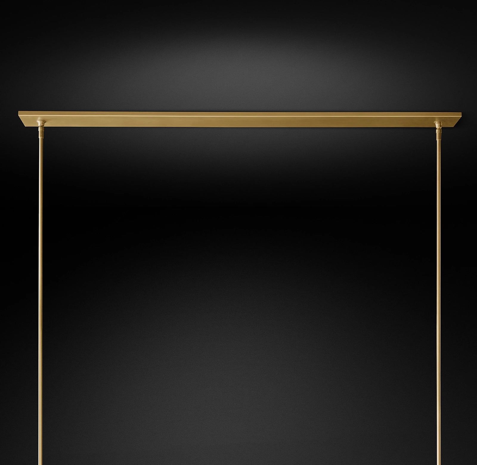 WOMO Cylindrical Glass Candle Linear Chandelier - Ravelle