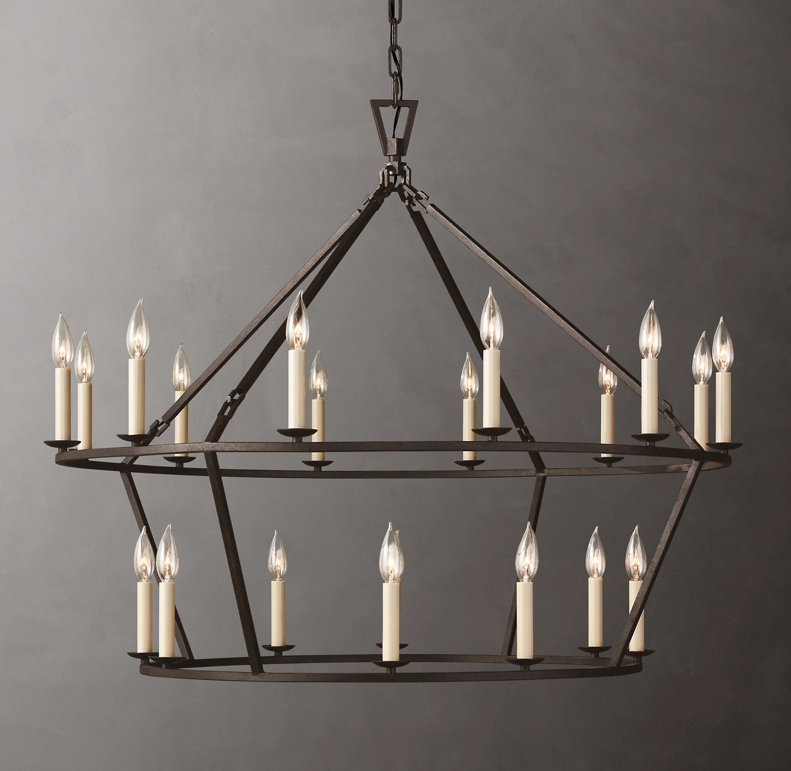 WOMO Candelabra Tiered Chandelier – Openwork