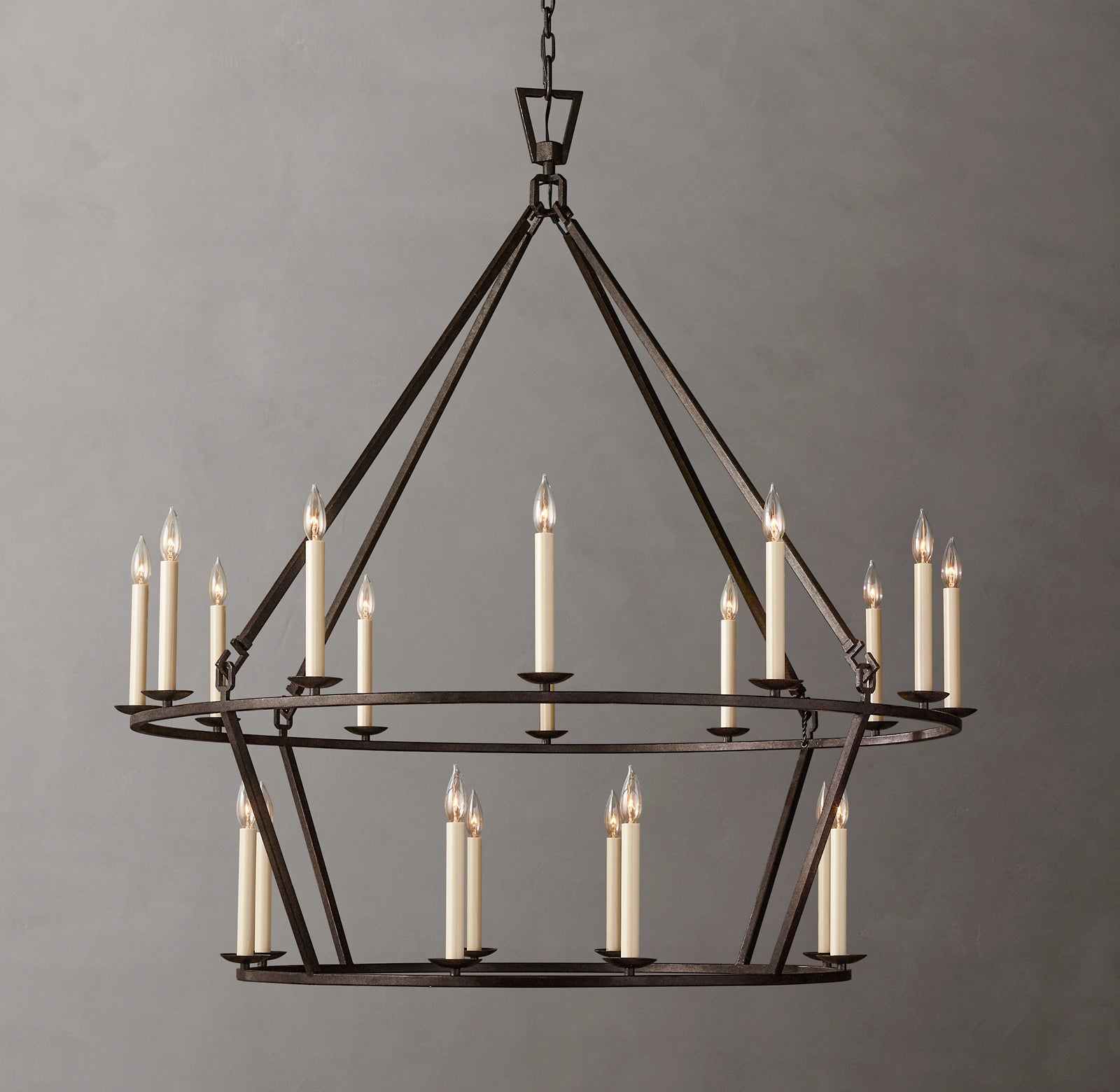 WOMO Candelabra Tiered Chandelier – Openwork